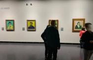 Sala espositiva - mostra Van Gogh. I colori della vita