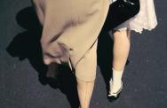Saul Leiter. Una finestra punteggiata di gocce di pioggia - Copyright @ Saul Leiter Foundation